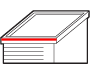 PVC guttering for shed roof