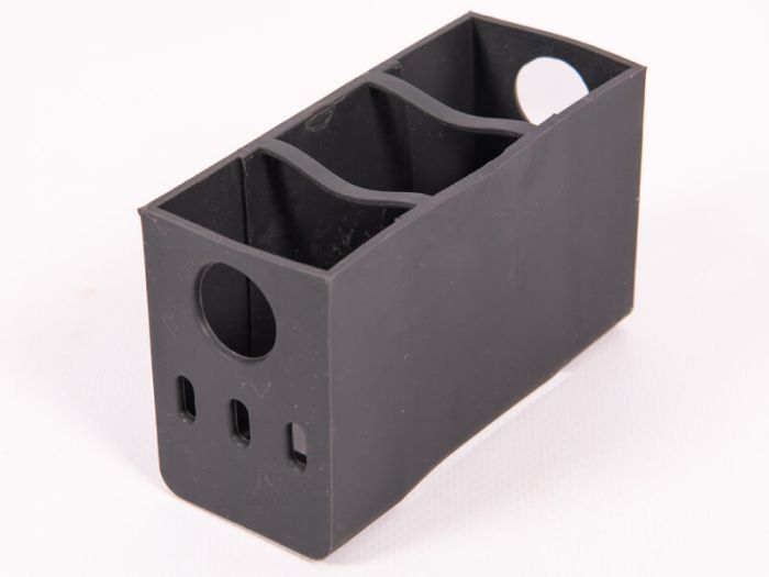 This rubber sand trap / debris filter makes maintaining the 65 x 100 Design drainage channel a simple task.
