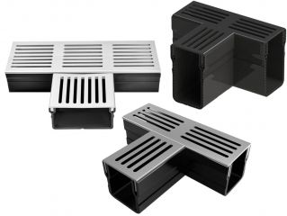 Design drainage channel T-branch kit