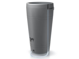 Water butt drain set / water level indicator