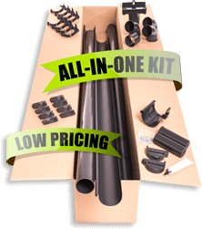 Complete guttering kit